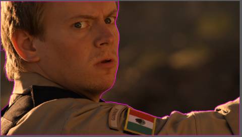 Attore separato con Rotobrush