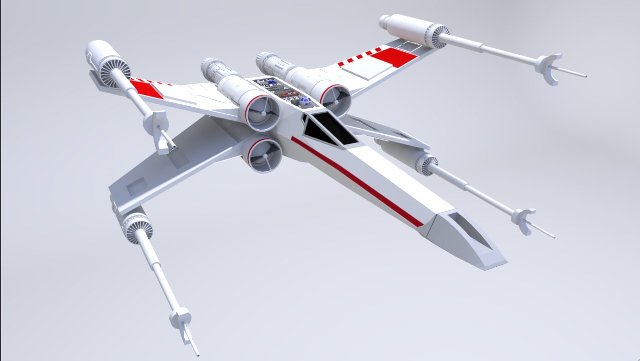 Rendering in versione modellino di plastica