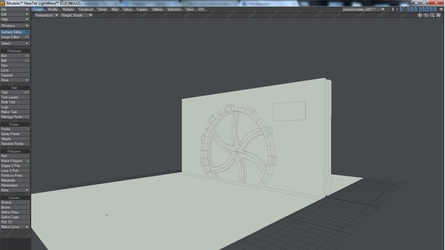 Primo esperimento nel modeler