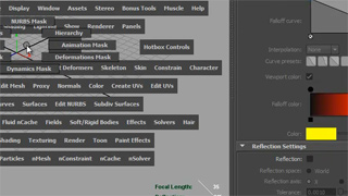 Interfaccia e strumenti principali di Maya