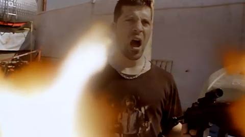 replacement della t-shirt vfx e color correction