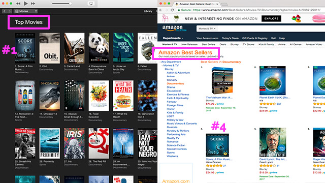 bestseller itunes amazon
