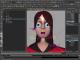 Blend shape della bocca: Frown